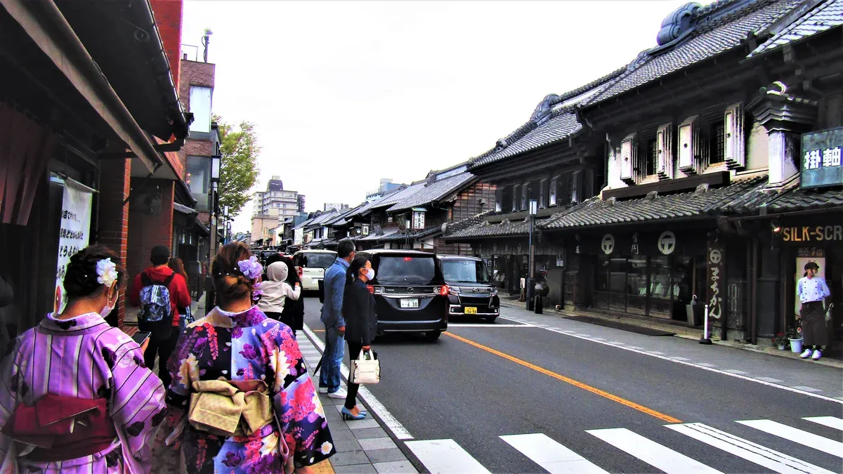 Kurazukuri Street in Kawagoe, a classic day trip from Tokyo